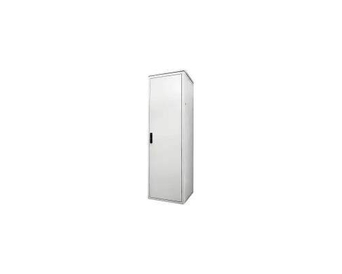 Шкаф напольный 19дюйм 24U 1163х800х800мм (ВхШхГ)дверь сталь сплошная серый