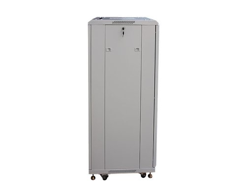 Шкаф напольный 19дюйм 45U 2096х600х600мм(ВхШхГ)дверь стекл с бок вставк черный