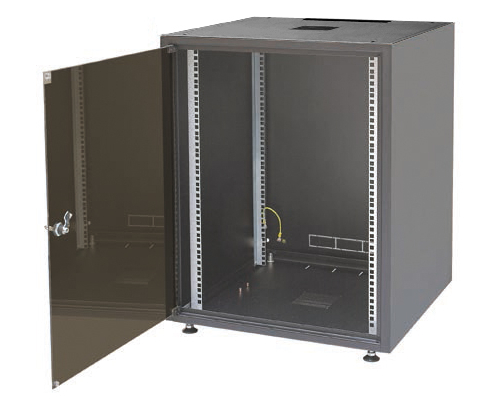 Шкаф напольный WZ-6729-01-03-161-BBL 19-дюймовый (19дюймов)15U737x600х800мм (ВхШхГ)