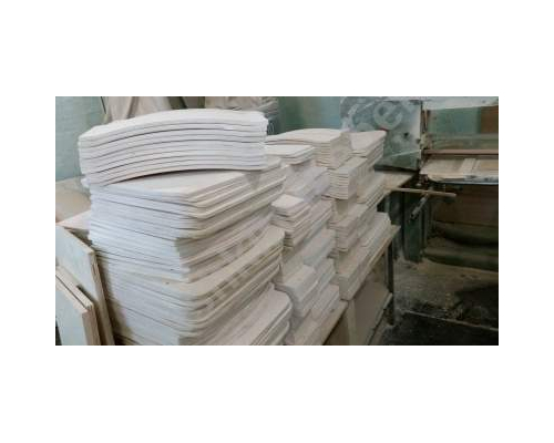 Сиденье и спинка школьного стула, ремкомплект стула ученического №2-4 3-5 4-6 (ГКФ)