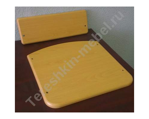 Сиденье спинка для стула ученического из МДФ