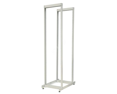 Стойка открытая 19 (профили WZ-1718-XX-XX-000) серия SRK 36U высотой 1730мм шириной 515мм и полезной глубиной 650мм двухрамная черный (RAL9005)