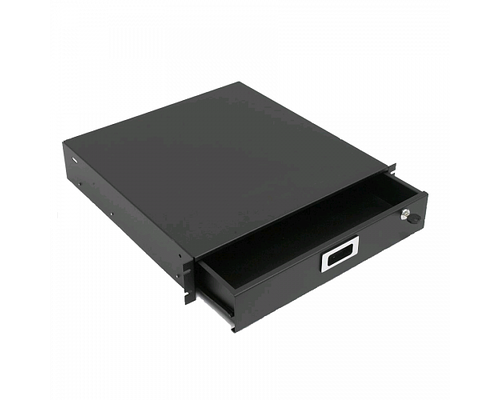 Ящик для документов 2U x 415 x 465 mm черный