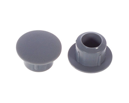 Заглушка сплошная для отверстия В в верхней плите 210 x 380 мм серый