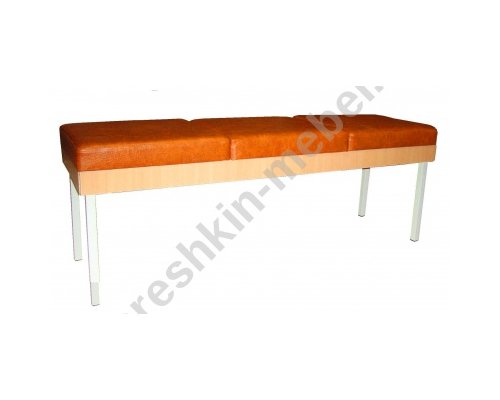 Банкетка мягкая трехместная