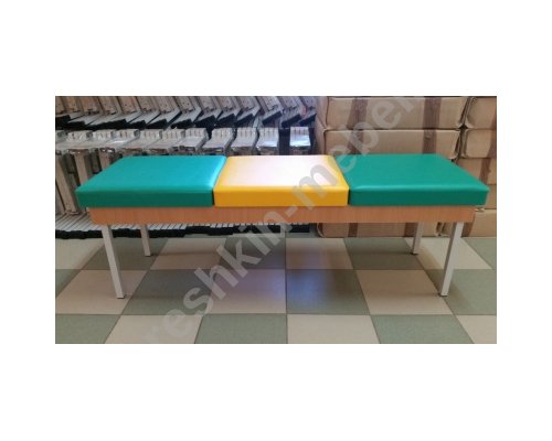 Банкетка мягкая трехместная