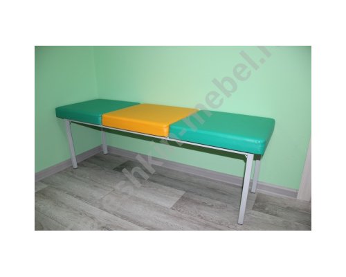 Банкетка мягкая трехместная