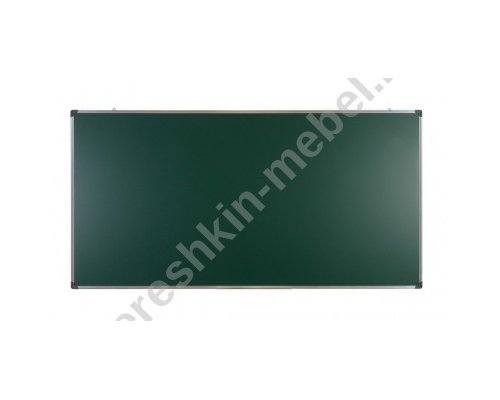 Доска школьная одноэлементная мел зеленая