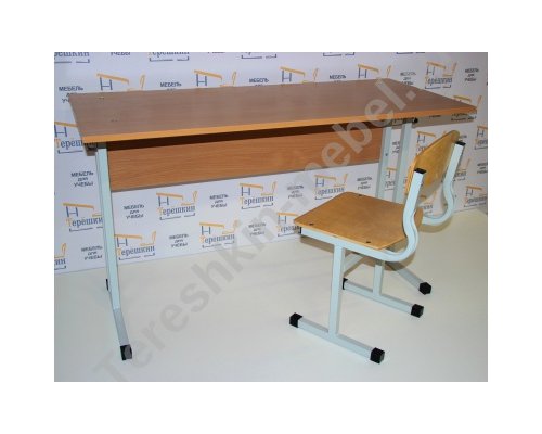 Комплект ученической мебели двухместный р/г 2,3,4,5,6,7 ЛДСП