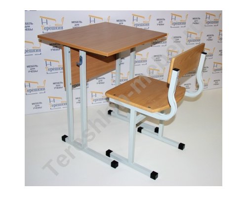 Комплект ученической мебели одноместный р.г. от 3 до 7 го номера