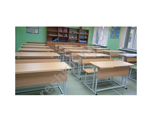 Моноблок двухместный с регулируемый углом наклона