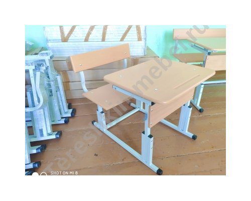 Парта моноблок одноместный