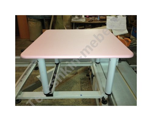 Стол детский 4-местный из МДФ