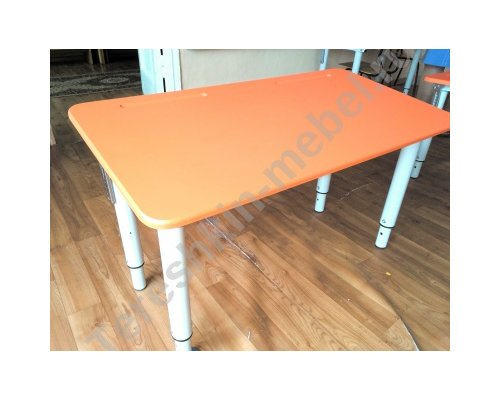 Стол детский (дошкольный) регулируемый по высоте №0-3 и углу наклона столешницы МДФ