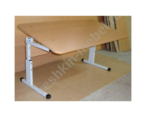 Стол детский двухместный регулируемый по высоте №1-3 и углу наклона столешницы Парта трансформер