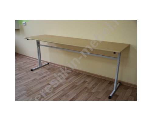 Стол обеденный на металлокаркасе со столешницей МДФ 2500 мм