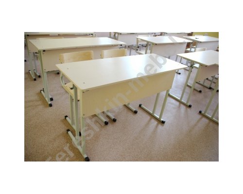 Стол ученический двухместный разноростовой не регулируемый по высоте р.гр. №3 №4 №5 №6 №7