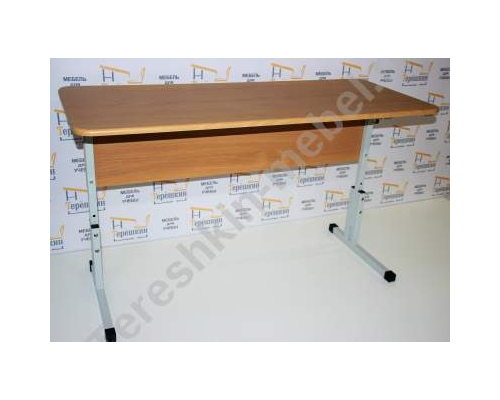 Стол ученический двухместный регулируемый по высоте №2-4 №3-5 №4-6 Столешница МДФ