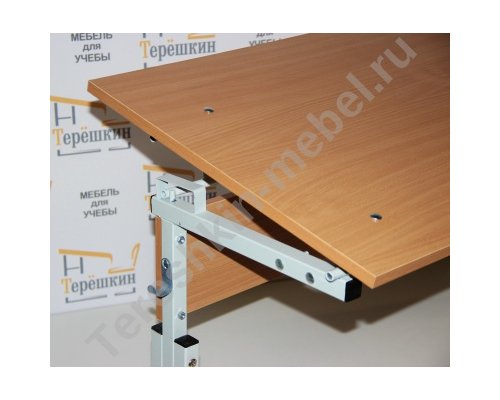 Стол ученический двухместный регулируемый по высоте и углу наклона столешницы №1-3 №2-4 №3-5 №4-6 Парта трансформер с наклоном ТИП 3