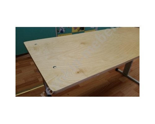 Стол ученический двухместный регулируемый по высоте и углу наклона столешницы №1-3 №2-4 №3-5 №4-6