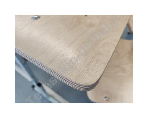 Стол ученический двухместный регулируемый по высоте р.гр. №1-3  №2-4, №3-5, №4-6 №5-7)