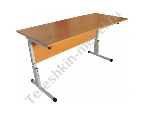 Стол ученический двухместный регулируемый по высоте (р.гр. №2-4, №3-5, №4-6, №5-7)