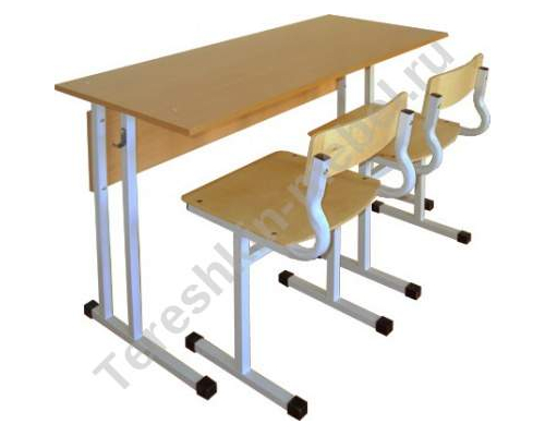 Стол ученический двухместный (р.гр. №3 №4 №5 №6 №7)