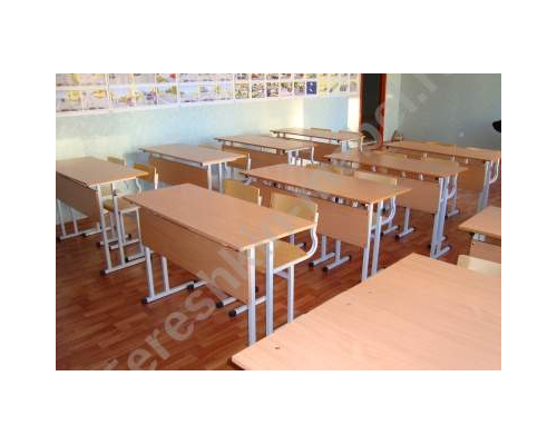 Стол ученический двухместный (р.гр. №3 №4 №5 №6 №7)
