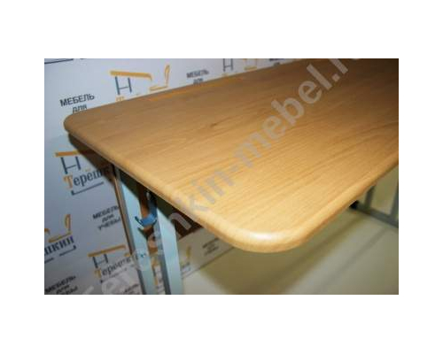 Стол ученический двухместный ростовые группы №3,4,5,6,7 Столешница МДФ