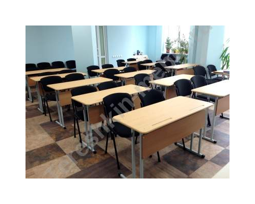 Стол ученический двухместный ростовые группы №3,4,5,6,7 Столешница МДФ