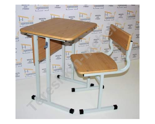 Стол ученический одноместный №3-7 Столешница МДФ