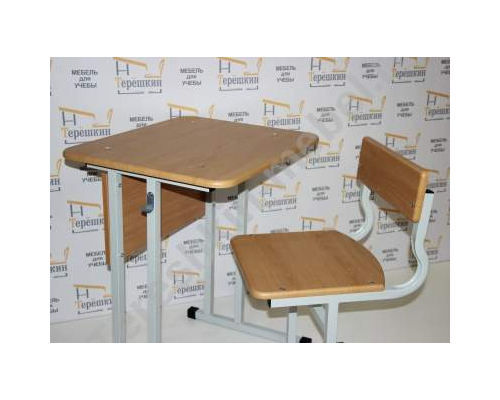 Стол ученический одноместный №3-7 Столешница МДФ