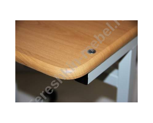 Стол ученический одноместный регулируемый по высоте и углу наклона столешницы №1-3 №2-4 №3-5 №4-6 Столешница МДФ