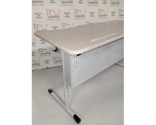 Стол ученический регулируемый МДФ перфорированный экран