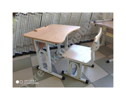 Стол ученический регулируемый усиленный ТИП 3