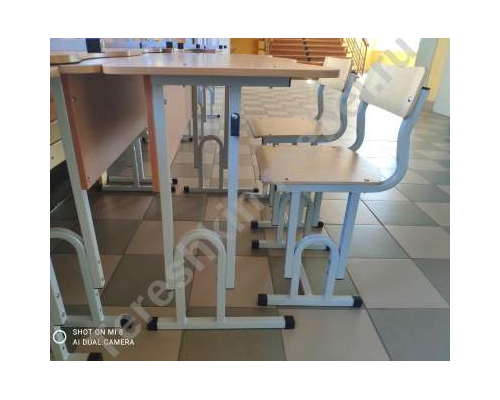 Стол ученический усиленный с регулируемым углом наклона ТИП 3