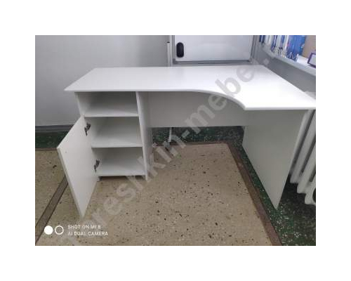 Стол учителя с тумбой  столешница МДФ