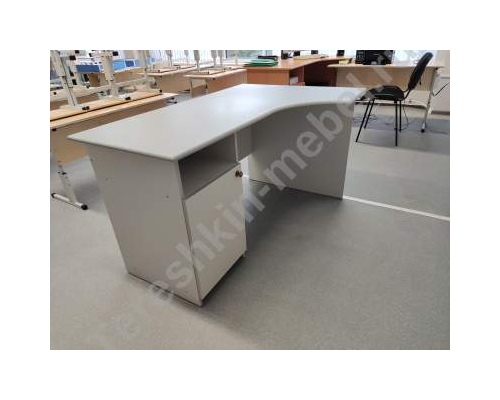 Стол учителя с тумбой  столешница МДФ