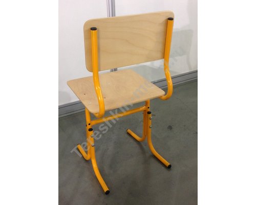 Стул детский дошкольный на регулируемом по высоте металлокаркасе №1-2-3, №0-1-2