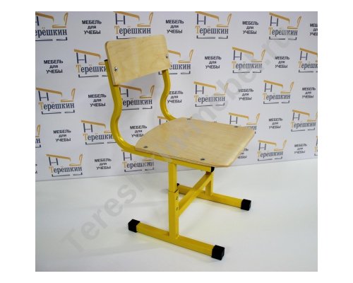 Стул дошкольный на металлокаркасе регулируемый по высоте №0-2 1-3 2-4