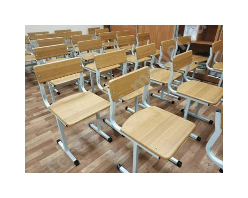 Стул ученический не регулируемый по высоте р.гр. №3 №4 №5 №6 №7