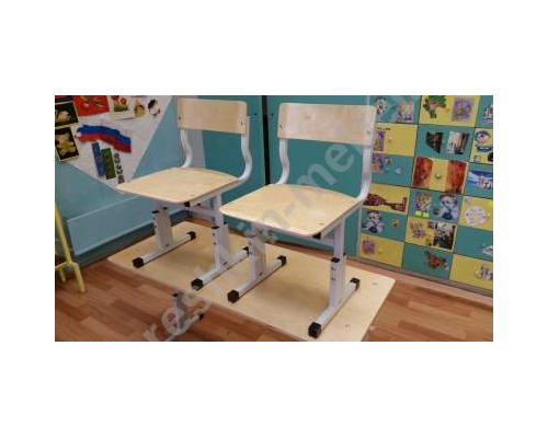 Стул ученический регулируемый по высоте №2-4 №3-5 №4-6 №5-7 ГКФ