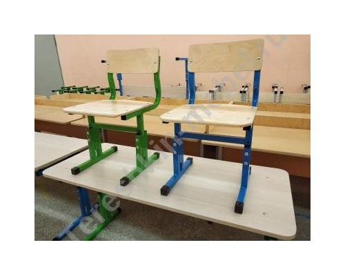 Стул ученический регулируемый по высоте №2-4 №3-5 №4-6 №5-7 ГКФ