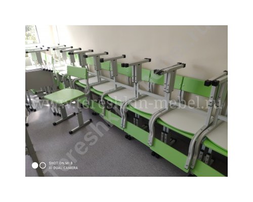 Стул ученический регулируемый по высоте №2-4 №3-5 №4-6 №5-7 МДФ