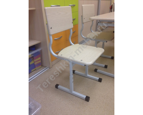 Стул ученический регулируемый по высоте МДФ №1-3, 2-4, 3-5, 4-6, 5-7