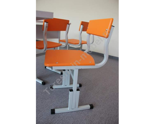 Стул ученический регулируемый по высоте