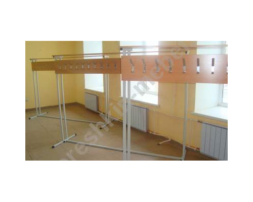 Вешалка напольная двухсторонняя 26 мест