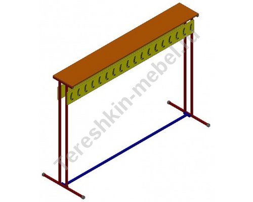 Вешалка напольная двухсторонняя 36 мест