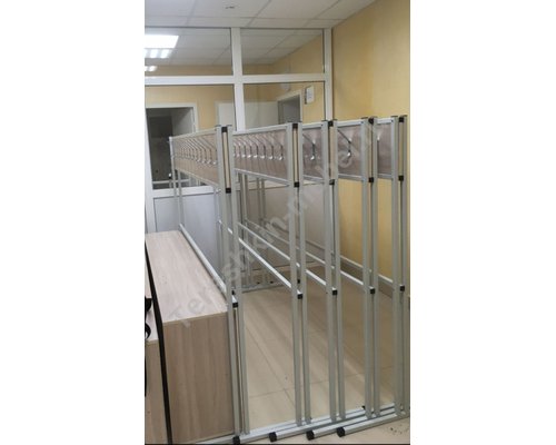 Вешалка односторонняя с ячейками под обувь на 12 мест