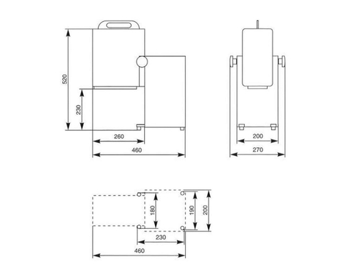 Аппарат для нарезки полосками 10 мм Feuma TSS